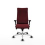 Piqueras Y Crespo Fauteuil Albacete, Mécanisme Synchrone, Similicuir Granat