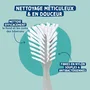 Dodie - Goupillon 2-en-1 pour biberons et tétines - Poils doux et efficaces - Format compact - Gris