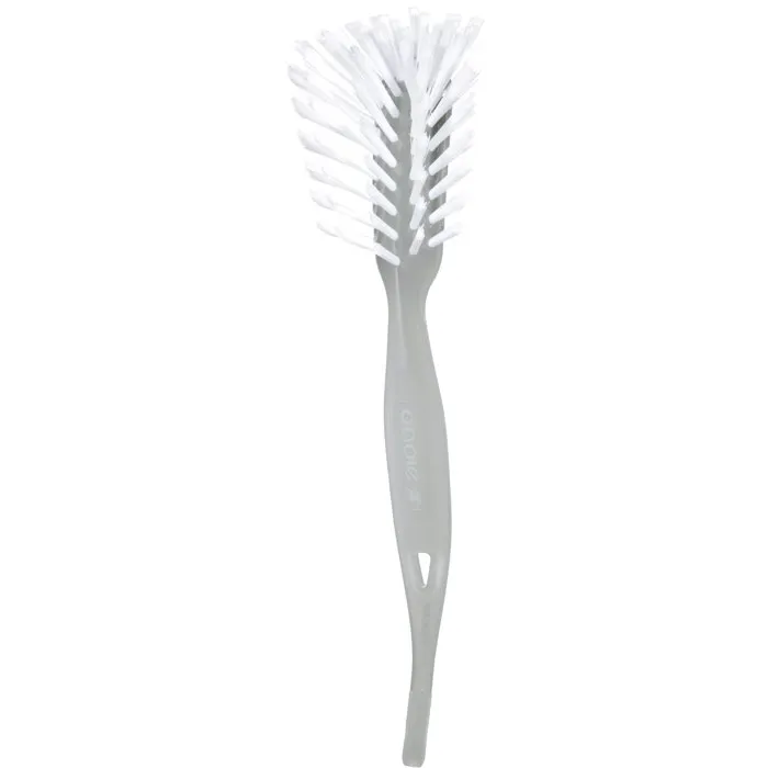 Dodie - Goupillon 2-en-1 pour biberons et tétines - Poils doux et efficaces - Format compact - Gris Dodie - Goupillon 2-en-1 pour biberons et tétines - Poils doux et efficaces - Format compact - Gris