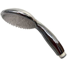 Homelux Pommeau de douche ABS chrome Ø10,5 cm change de couleur