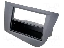 ACV Cadre de radio Seat Leon 2005+, 2 ISO, anthracite