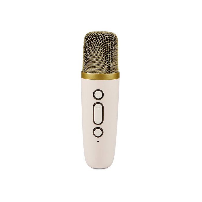OTL TECHNOLOGIES Altavoz Karaoke 2 Micrófonos Cream Wireless Kpop Demon Hunter
