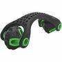 Schildkrot Rouleau de massage ergonomique avec poignée Noir et Vert