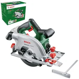 Bosch Universal Circ 18V-53 Scie circulaire sans fil 18V - Coupe max. 53 mm, guide parallele, réglage rapide profondeur et angle - Outil portatif