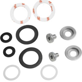 Stilo STIYA0865 - Kit de vis pour frontal du casque ST5 - Visière, kit de réparation original, compatibilité casques ST5 WRC, Trophy, Turismo