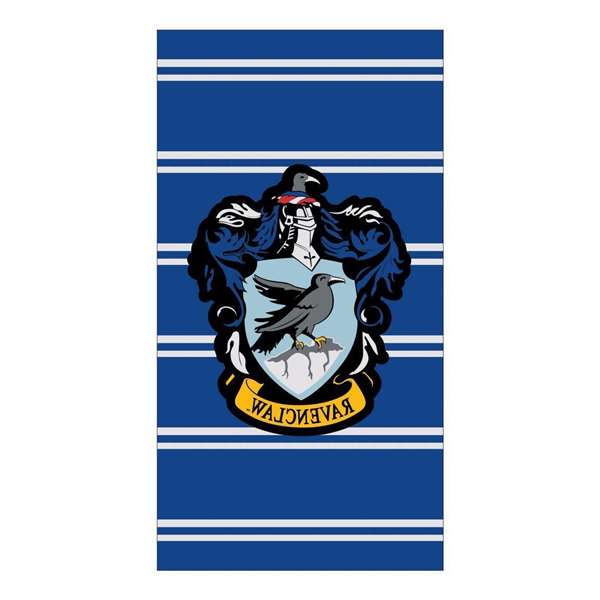 Harry Potter Serviette Microfibre Cerdà - 80x160 cm, Bleue - Produit sous licence, Recommandé à partir de 3 ans