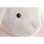 Jouet Peluche Home ESPRIT Crème Polyester Enfant Lapin (2 Unités)