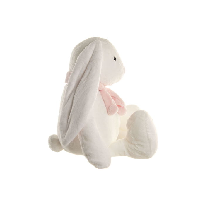 Jouet Peluche Home ESPRIT Crème Polyester Enfant Lapin (2 Unités)