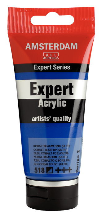 Amsterdam Expert Series Peinture Acrylique Tube 75 ml Bleu Cobalt Foncé (Outremer) 518 Amsterdam Expert Series Peinture Acrylique Tube 75 ml Bleu Cobalt Foncé (Outremer) 518
