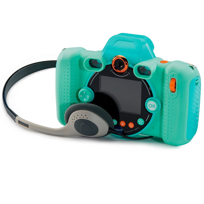 VTech Kidizoom Duo FX 12 - Caméra enfant double objectif pour photos, vidéos, selfies et jeux avec effets - Version espagnole - 80-519957 - Bleu aqua VTech Kidizoom Duo FX 12 - Caméra enfant double objectif pour photos, vidéos, selfies et jeux avec effets - Version espagnole - 80-519957 - Bleu aqua