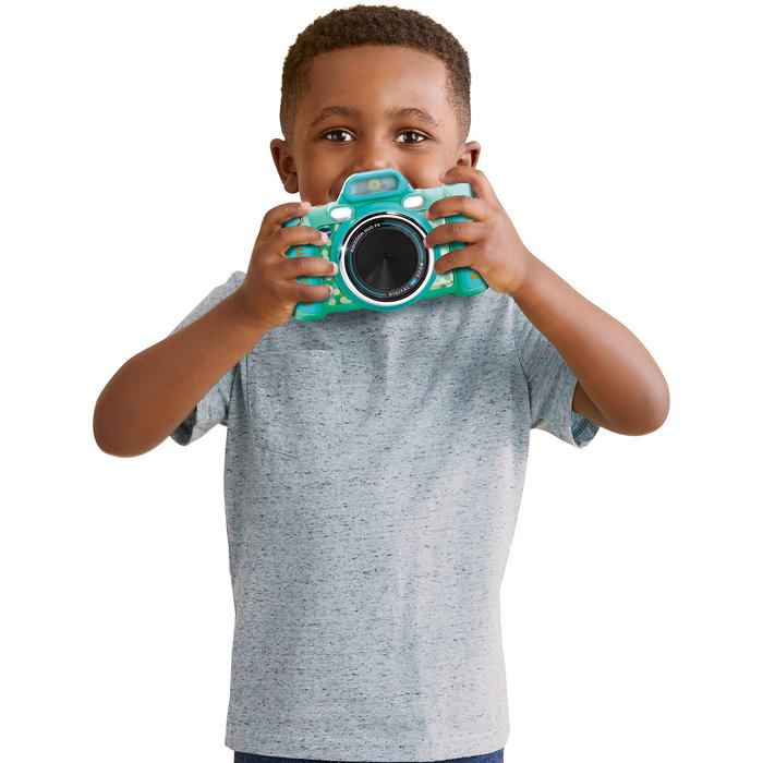 VTech Kidizoom Duo FX 12 - Caméra enfant double objectif pour photos, vidéos, selfies et jeux avec effets - Version espagnole - 80-519957 - Bleu aqua VTech Kidizoom Duo FX 12 - Caméra enfant double objectif pour photos, vidéos, selfies et jeux avec effets - Version espagnole - 80-519957 - Bleu aqua