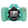 VTech Kidizoom Duo FX 12 - Caméra enfant double objectif pour photos, vidéos, selfies et jeux avec effets - Version espagnole - 80-519957 - Bleu aqua
