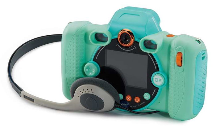 VTech Kidizoom Duo FX 12 - Caméra enfant double objectif pour photos, vidéos, selfies et jeux avec effets - Version espagnole - 80-519957 - Bleu aqua VTech Kidizoom Duo FX 12 - Caméra enfant double objectif pour photos, vidéos, selfies et jeux avec effets - Version espagnole - 80-519957 - Bleu aqua
