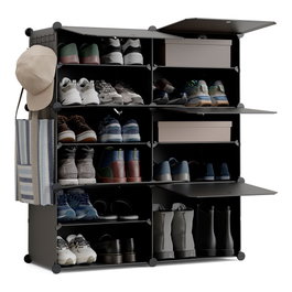 Newlux Zapatero Modular Cube c6 Negro