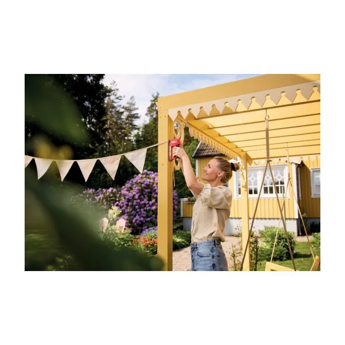 Rapid Kit Agrafeuse manuelle murale R53 avec 1080 agrafes 53/6 mm - Pour déco, textiles, rembourrage (5001661)