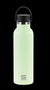 Safta Gourde Isotherme en Caoutchouc 600 ml - Couleur Vert Feuille - Dimensions 25 x 7.3 x 7.3 cm - Âge Minimum Recommandé : 3 ans