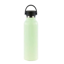Bouteille d'eau Safta Verde hoja Silicone Acier inoxydable