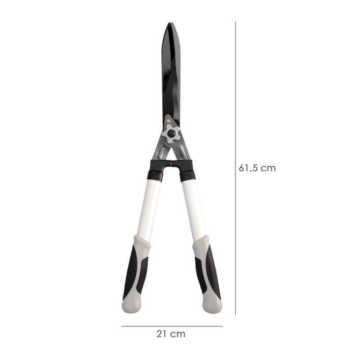 SATURNIA Ciseaux de taille pour haies à deux mains en aluminium 63 cm