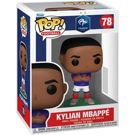 Funko Pop! - Figurine en Vinyle Officielle Football France - Kylian Mbappé - Collection
