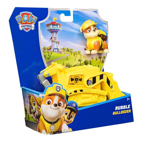 Spin Master Véhicule Classique Paw Patrol avec Figure - 23.18 x 22.86 x 9.84 cm - Modèles Assortis