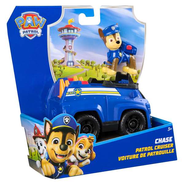 Spin Master Véhicule Classique Paw Patrol avec Figure - 23.18 x 22.86 x 9.84 cm - Modèles Assortis