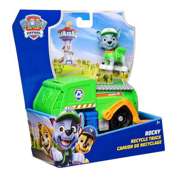 Spin Master Véhicule Classique Paw Patrol avec Figure - 23.18 x 22.86 x 9.84 cm - Modèles Assortis