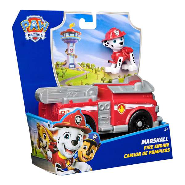 Spin Master Véhicule Classique Paw Patrol avec Figure - 23.18 x 22.86 x 9.84 cm - Modèles Assortis