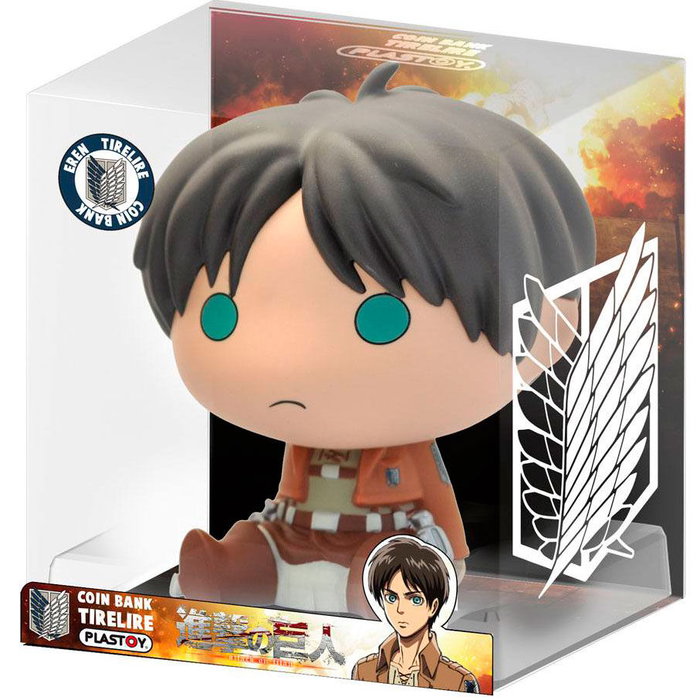 PLASTOY Hucha Eren Chibi Attack on Titan 16cm PLASTOY Hucha Eren Chibi Attack on Titan 16cm