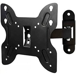 Edm Support TV universel articulé noir 10-42 pouces