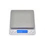 Livoo DOM474 Balance de précision électronique avec plateau acier inoxydable, capacité max 500g, 6 unités de mesure et écran LCD