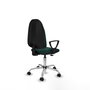 PIQUERAS Y CRESPO Chaise de bureau Algarra Vert bouteille