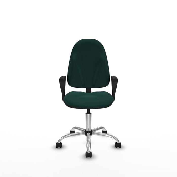PIQUERAS Y CRESPO Chaise de bureau Algarra Vert bouteille