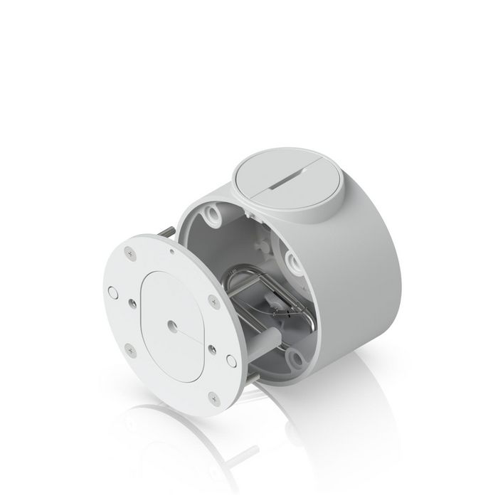Ubiquiti - Boîtier de Jonction Compact pour Caméra, Alliage d'Aluminium et Polycarbonate Blanc, Compatible UVC-G5-Dome-Ultra et UVC-G5-Turret-Ultra