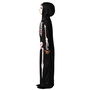 Déguisement Enfant Squelette Sanglant avec Capuche - Taille 7-9 Ans - Unisexe - Polyester Noir - Thème Halloween