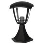 GSC Evolution Farol de jardín sobremuro Serie Barli E27 Negro