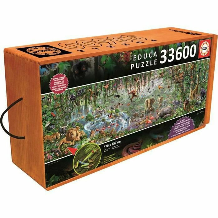 Educa Puzzle La Vie Sauvage 33600 Pièces Educa Puzzle La Vie Sauvage 33600 Pièces