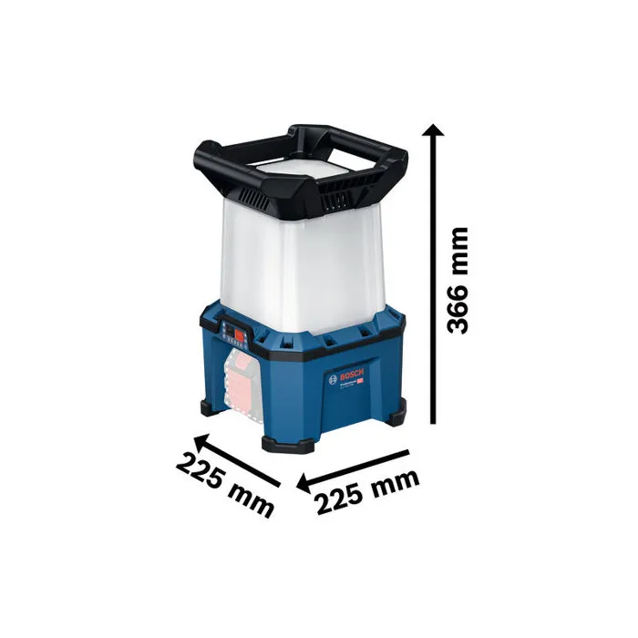 Bosch Professional GLA 18VH-7500 Projecteur de chantier hybride 7 500 lm Bosch Professional GLA 18VH-7500 Projecteur de chantier hybride 7 500 lm