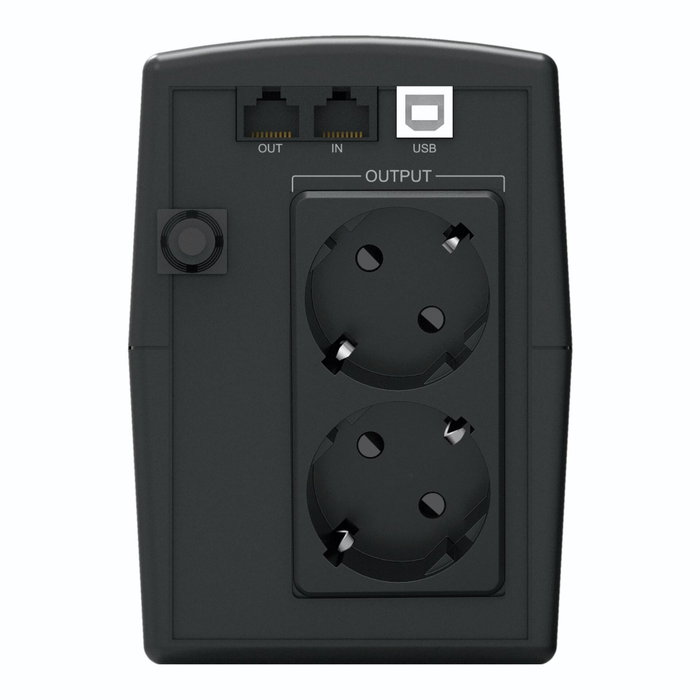Conceptronic ZEUS02ES 850VA 480W Onduleur Schuko Noir