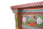 GINER Y COLOMER Commode 3 tiroirs en bois de manguier peint à la main - Multicolore - Design robuste et fonctionnel pour chambre