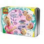 Ses Creative - Tatouages Glamour 3 en 1 - Hobby Pink - Ensemble d'activité manuelle créative avec paillettes et collier - Idée Cadeau pour Filles - À partir de 5 ans