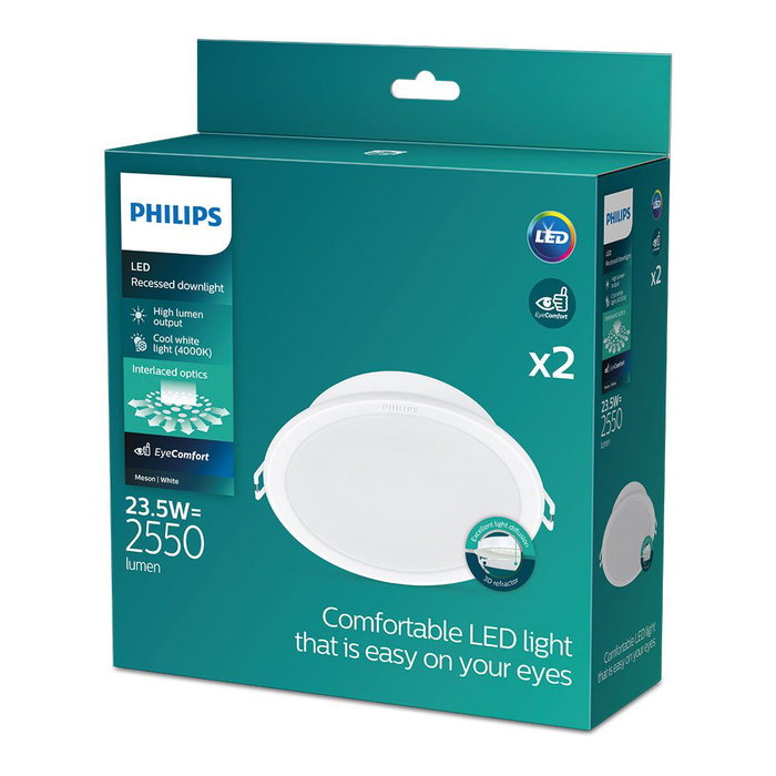 Downlight LED Philips Meson 23,5 W 2550 Lm (4000 K) Downlight LED Philips Meson 23,5 W 2550 Lm (4000 K)