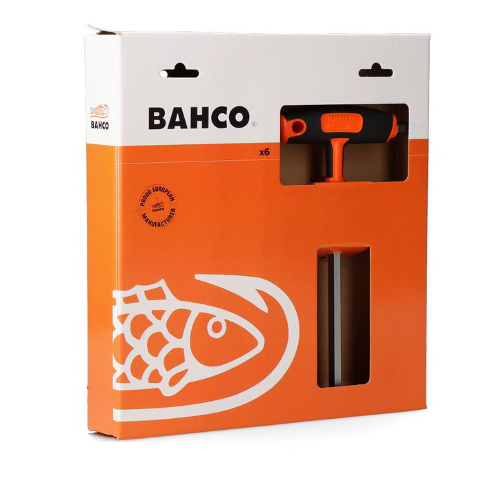 Bahco Jeu de 6 tournevis hexagonaux Allen avec manche en T, 3–10 mm