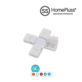 HomePluSS Connecteur en forme de T pour ruban LED monochrome