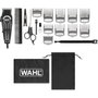 Wahl Elite Pro Tondeuse Secteur Noir et Argenté avec 10 Sabots