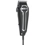 Wahl Elite Pro Tondeuse Secteur Noir et Argenté avec 10 Sabots