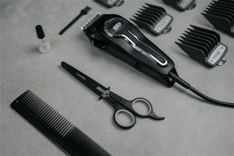 Wahl 20106.0460 Tondeuse Elite Pro Professionnelle - Coupe Précision 1.5 à 25 mm, 10 Peines Guide, Motor Puissant