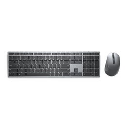 Dell KM7321W Gris Titane - Kit Clavier et Souris Sans Fil Multi-Device Pro