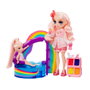 MGA Rainbow High Littles Blush - Piscine Arc-en-Ciel et Accessoires