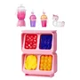 Rainbow High Littles - Jeu de piscine avec toboggan arc-en-ciel et accessoires pour poupée Blush - 10 pièces - Multicolore - À partir de 6 ans