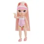 Rainbow High Littles - Jeu de piscine avec toboggan arc-en-ciel et accessoires pour poupée Blush - 10 pièces - Multicolore - À partir de 6 ans